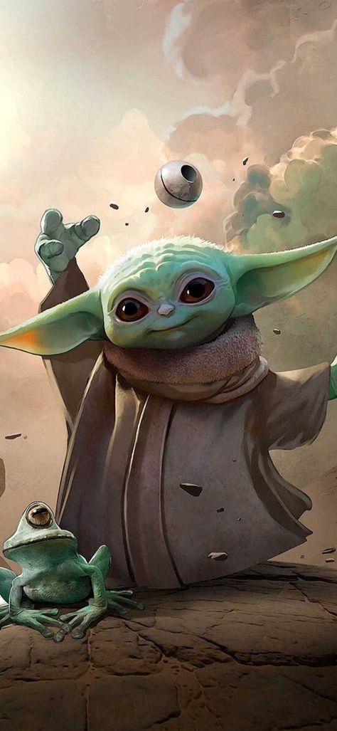 Download Free Baby Yoda Wallpaper. Discover more Characters, Grogu, Original, Star Wars Disney, Television Series wallpaper. Star Wars Women Wallpaper, Yoda Wallpaper Iphone, Yoda Artwork, Baby Yoda Wallpaper, Yoda Pictures, Baby Joda, Yoda Drawing, Yoda Images, Yoda Wallpaper