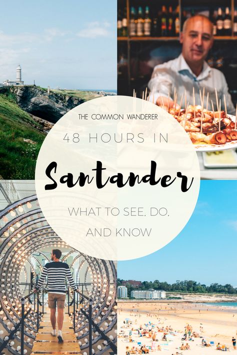 Santander Spain, Spanish City, Spain Itinerary, Weekend Break, Amazing Beaches, Weekend Itinerary, Northern Spain, Spring Trip, Weekend Breaks