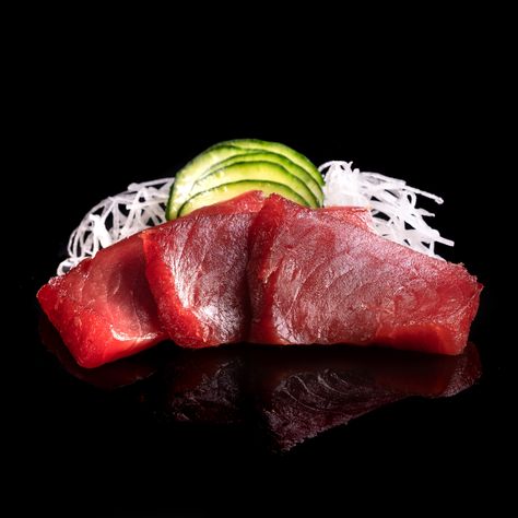 Bluefin Tuna, otherwise known as "the king of the ocean", is one of our favorite types of fish, and we're serving it up every day. #tuna #fish #bluefintuna #oceanlove #oceanlife #sushitogo #freshsushi #sushiporn #sushitime #sashimi #sushilover #bouldereats #sushilovers Tuna Meat, Tuna Sashimi, Bluefin Tuna, Sushi Time, Tuna Fish, Types Of Fish, The King, The Ocean, Steak