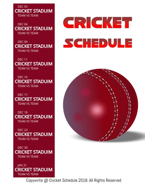 Cricket Schedule Cricket Schedule, Sports Templates, Kindle Book Cover, Concept Map, Etsy Banner, Campaign Posters, Blog Header, Event Flyers, Facebook Event