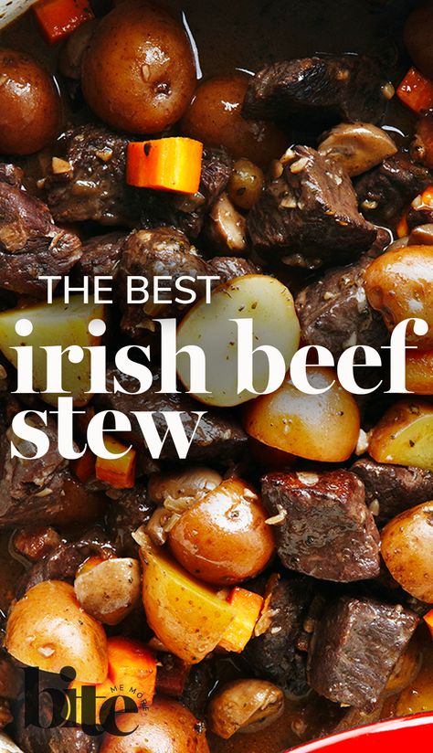 Irish Beef Stew Recipe, Homemade Beef Stew Recipes, Beef Stew Meat Recipes, Stew Crockpot, Irish Beef Stew, Stew Beef, Crockpot Recipes Beef Stew, Irish Beef, Crockpot Stew