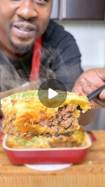 Dwight Smith on Instagram: "Shepherds Pie!

Today I made Gordon Ramsays famous Sheppards pie from “the F word”. I used Beef instead of lamb which technically makes it a cottage pie. This is super simple took about 30 minutes to prep and fed 5 people. Did I mention that it only cost 40 dollars. Yes that’s right delicious easy and affordable. 

Recipe ⬇️⬇️⬇️

Ingredients:
2 lbs medium ground beef 
1 large carrots diced
1 large white onion diced 
4 cloves garlic minced 
1  sprig thyme chopped 
1 sprig rosemary  chopped 
2 tablespoons tomato paste 
1/4 cup extra virgin olive oil 
1/2 cup red wine 
1 cup chicken stock 
2 tablespoons Worscheister sauce 
6 Yukon gold potatoes 
2 egg yolks 
1/4 cup Parmesan cheese grated 
1/2 bunch chives chopped fine 
Salt and pepper to taste 

In a large pre hea Shepherds Pie For Two Recipe, Recipe For Shepherd's Pie Ground Beef, Sheppard’s Pie, Sheppard Pie Recipe, Parpadelle Pasta, Sheppards Pie Recipe, Sheppard Pie, Easy Shepherds Pie, Beef Pies