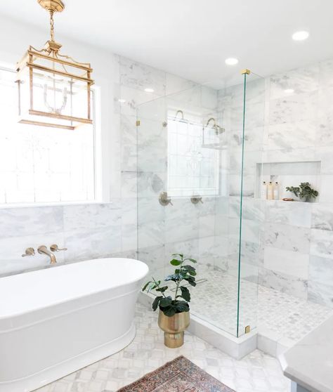 Top 10 Bathroom Tile Trends for 2023; bathroom tile trends that are expected to dominate the market this year. Large Bathroom Tile Ideas, 2023 Shower Tile Trends, Tile Trends For 2023, Large Format Tile Bathroom, Geometric Tiles Bathroom, Bathroom Tile Trends, Modern Bathroom Tiles, Bathroom Tile Renovation, Small Bathroom Modern