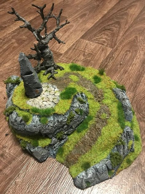 D&d Terrain, Fantasy Diorama, Terrain Building, Dnd Diy, Dnd Terrain, Miniature Terrain, Dnd Crafts, Dnd Minis, Warhammer Terrain