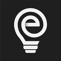 "e Bulb💡" design. Client @eatfudaga EduardoTuviera, by @g.designthings Bulb Logo Design, Bulb Logo, Energy Logo, Timeless Brand, G Logo, Logo Brand Identity, Logo Branding Identity, Pinterest Logo, Lettering Design