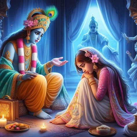 Photos Of Lord Krishna, Beautiful Landscape Pictures, Spiritual Paintings, Shree Krishna Wallpapers, Pictures Of Shiva, Little Krishna, Radha Krishna Wallpaper, Lord Vishnu Wallpapers, Goddess Artwork