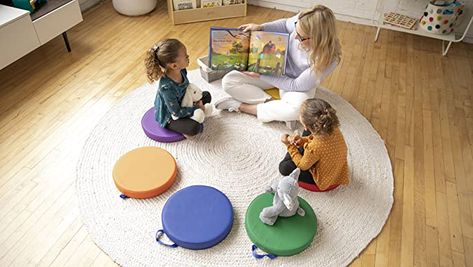 Preschools Classrooms, Bean Bag Seats, 21st Century Classroom, Alternative Seating, Classroom Seating, Student Choice, Rocking Chair Cushions, Classroom Transformation, Foam Flooring