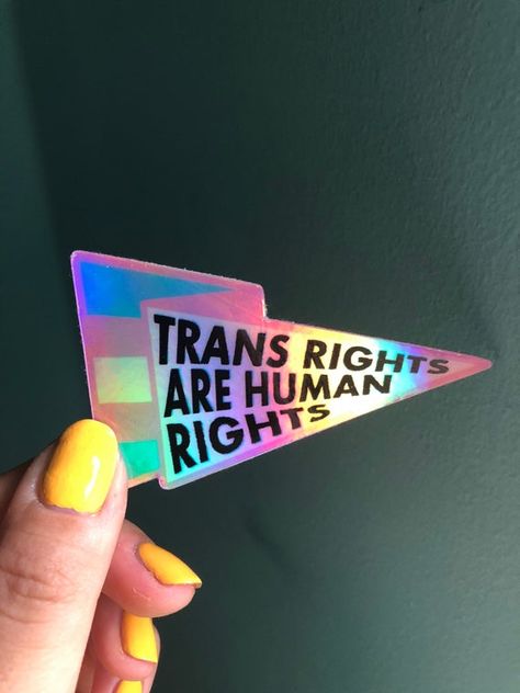 Trans Culture, Trans Ally, Trans Rights Are Human Rights, Banner Sticker, Student Voice, Trans Community, Non Binary Pride, Trans Flag, Trans Rights