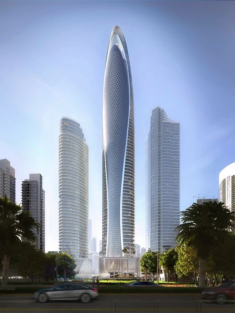 Mercedes-Benz takes the wraps off upcoming Dubai supertall skyscraper Luxury Skyscraper, Extraordinary Architecture, Dubai Buildings, Luxury Mercedes, Scifi City, Dubai Architecture, Energy Efficient Buildings, Residential Tower, Modern Skyscrapers