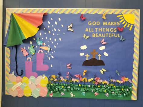 Rainy Season Bulletin Board Ideas, Season Craft, 2023 Board, School Board Decoration, Diy Kids Games, Notice Board, Board Decoration, Kids Games, Rainy Season