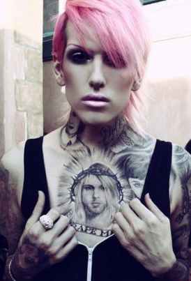 4 Jeffree Star Tattoos, Kurt Cobain Tattoo, Tattoo Skin, Star Tattoos, Jeffree Star, Skin Art, Kurt Cobain, Tattoo On, I Tattoo