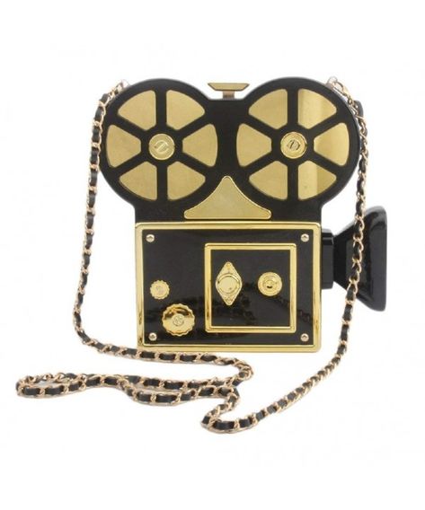 Women's Bags, Clutches & Evening Bags, Women's Acrylic Vintage Style Camera Shaped Evening Bag Purse Clutch Banquet Handbag - Gold - CH18EECRQZ3   #Women #Fashion #Bags #Handbags #Style #Clutches & Evening Bags Film Theme, Clutch Bag Pattern, Unusual Handbags, Funky Purses, Black Film, Best Leather Wallet, Crystal Handbag, Clutch Bag Wedding, Unique Handbags