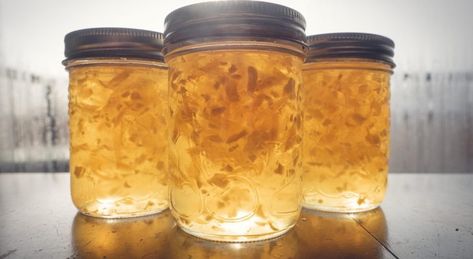 Lemon Ginger Marmalade, Lemon Ginger Jam Recipe, Lemon Ginger Jam, Lemon Ginger Marmalade Recipe, Lemon Marmalade Recipe Canning, Christmas Marmalade Recipe, Canning Marmalade, Canning Ginger, Ginger Jelly Recipe