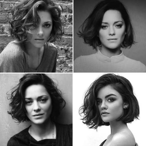 french bob inspiration Bob Inspiration, Edgy Bob, Kort Bob, French Bob, Curly Bob Hairstyles, Short Haircut, Hair Envy, Hair Today, Great Hair