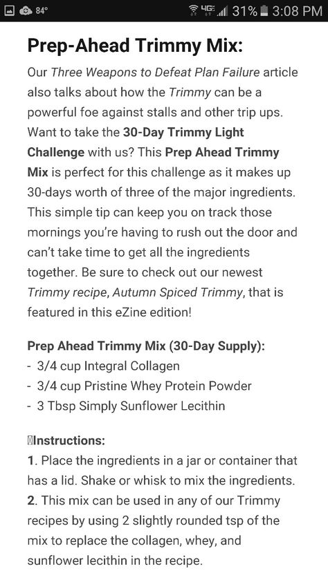 Prep ahead Trimmy Mix Thm Bulk Mixes, Thm Trimmy Coffee, Thm Trimmy, Thm Coffee, Thm Smoothies, Trim Healthy Mama Breakfast, Trim Healthy Mama Drinks, Thm Fuel Pull, Thm Diet