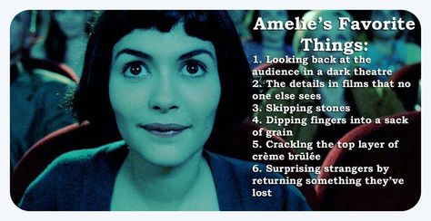 Amelie - my favorite movie in the whole wild world! Amelie Quotes, Amélie Quotes, Audrey Tatou, French Film, Audrey Tautou, Girl Interrupted, Infp T, Movie Shots, How Many People