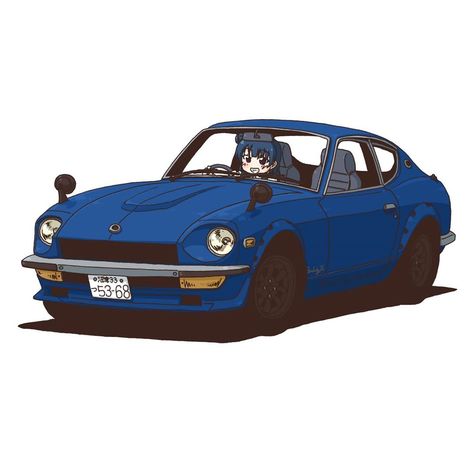 日産・フェアレディZ/NISSAN・FAIRLADY Z #illustration #car #nissan #fairladyz #nissanfairladyz #s30 #240z #instagood #rainforce Nissan 240z Fairlady, Initial D Car, Train Map, Car Nissan, Fairlady Z, Nissan Fairlady, Wallpapers Phone, Datsun 240z, Car Artwork