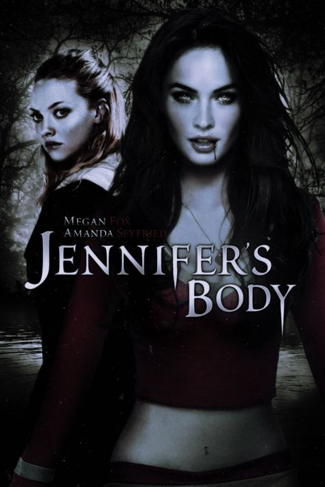 Jennifers Body Movie, 2000s Posters, Posters Design, Jennifer's Body, I Love Cinema, Horror Posters, Movie Poster Wall, Horror Movie Art, Poster Room