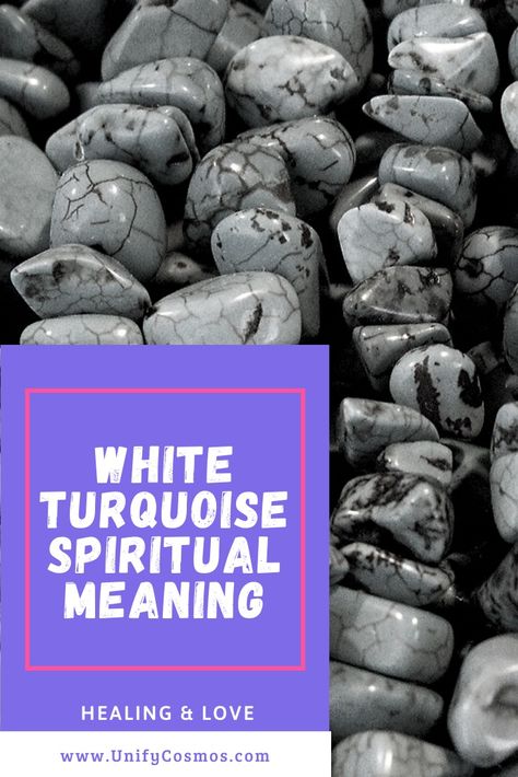 In this article, you'll learn more about the White Turquoise Spiritual Meaning and uses. It is a powerful healing stone! Take a look  #whiteturquoise #spiritualmeaning #spirituality White Turquoise Crystal Meaning, White Turquoise Meaning, White Turquoise Jewelry, Crystal Jars, Turquoise Stone Jewelry, Vintage Native American Jewelry, Dark Crystal, White Buffalo Turquoise, Silver Turquoise Jewelry