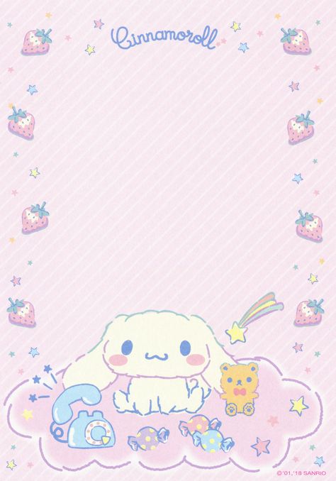 Cinnamoroll Memo Pad, Sanrio Memo Pad Printable, Cinamoroll Notepad, Sanrio Paper, Hello Kitty Memo Pad, Sanrio Notepad, Cutecore Memo Pad, Kawaii Printables, Memo Pad Design