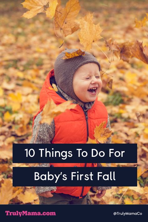 Maybe you are also hoping to capture some precious “firsts” this year. As long summer days transition into crisp fall nights, it’s a great time to think about milestones—and who doesn’t love fall, right? We’ve gathered a baby bucket list below to help you experience fall in new ways. We know that autumn activities may look a bit different in some areas, but there are still plenty of ways you can experience your version of fall-themed magic with your baby Fall Activities With One Year Old, First Fall Pictures, Fall Things To Do With Newborn, September Baby Activities, Fall Activities For 6 Month Old, Fall With A Newborn, First Fall With Baby, Fall Activities With Baby, Fall With A Baby