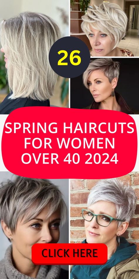 Modern Hairstyle Ideas Edgy Pixie Cut For Women Short 2024 Hair, Woman’s Short Hair Styles, Pixie Haircut Women In 40s, Hair Styles 2024 Women Medium, Womans Short Haircut Latest Hairstyles, Short Hairstyles For Women In 40s, Spring Haircut 2024, Hair Cuts For 2024, Top Haircuts For Women 2024