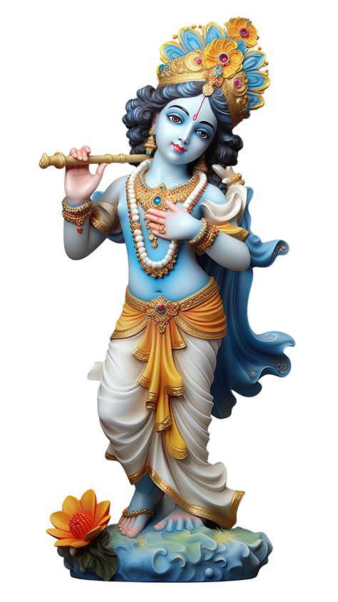 He is the god of protection, compassion, tenderness, and love. Krishna Png Hd Images, Shree Radhe Logo, Lord Krishna Art, Lord Images, God Of Protection, Jeep Images, Hare Krishna Mantra, Animals With Horns, Dhoni Photos