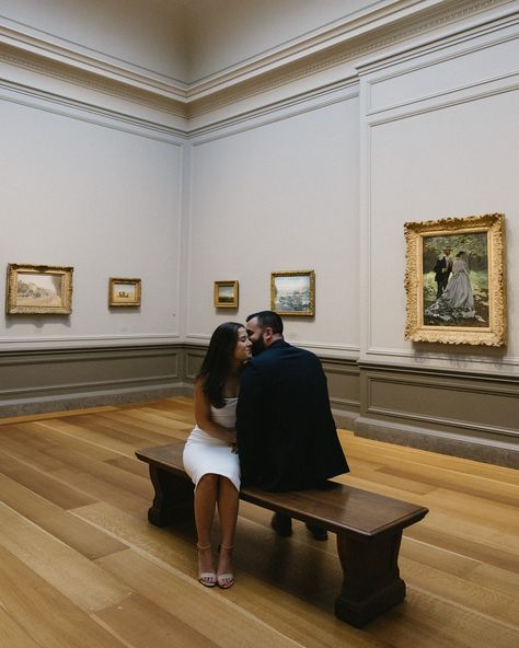 Jerry asked Nora to be his girlfriend in the gallery of art some years ago, so of course it was only right to do their engagement photos there too 🥹 Here are some previews from our time together yesterday 🤎 Engagement Photos Art Gallery, Art Gallery Engagement Photos, Engagement Model, Model Inspo, Photo Art Gallery, The Gallery, Of Course, Engagement Photos, Photo Art