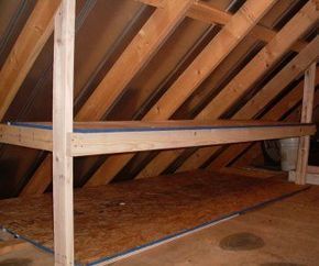 Garage Attic Storage, Attic Storage Space, Attic Storage Solutions, Attic Organization, Garage Attic, Attic Renovation Ideas, Attic Playroom, Loft Storage, Garage Storage Shelves