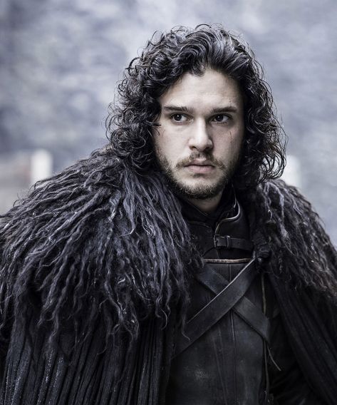 Jon Snow GOT Hair Evolution: From Bun To Finale Curls Targaryen Stark, Targaryen Family Tree, جون سنو, John Snow, Hair Evolution, Kit Harrington, Brittany Snow, King In The North, Gra O Tron