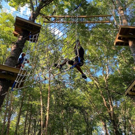 The Richmond Experience on Instagram: “OUTDOOR ADVENTURE IDEA 🧗Did you know you can fly across the tree tops on any of the 4 different ropes courses, 36 obstacles, and 10…” High Ropes Course Adventure, High Ropes Course Aesthetic, Ropes Course Aesthetic, Obstacle Course Ideas, Kids Vision Board, High Ropes Course, Sixteen Candles, Ropes Course, Makeover Bedroom