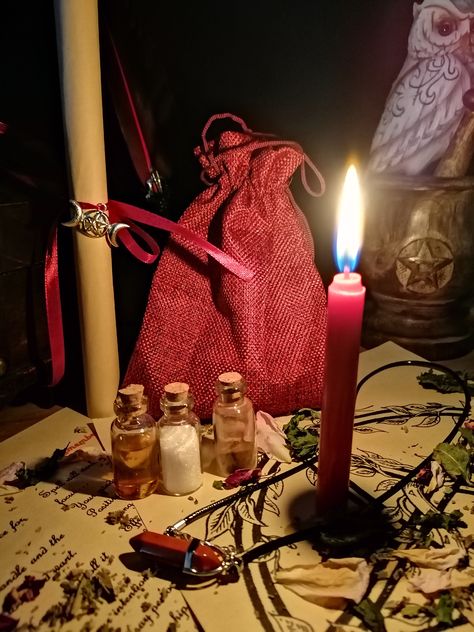 Red Candle Magic, Red Candle Spells, Red Candle Magic Love Spell, Love Spell Candle Magick, Red Candle Love Spell, Love Ritual Candle, Pink Candle Love Spell, Witch Store, Wicca Candles