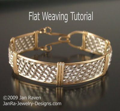 woven wire jewelry designs | Woven Wire Jewelry and Other Creative Endeavors: Flat weaving with ... Wire Jewelry Patterns, Wire Jewelery, Flat Wire, Wire Jewelry Making, Wire Jewelry Designs, Wire Wrapped Bracelet, Wire Work Jewelry, Jewelry Techniques, Work Jewelry