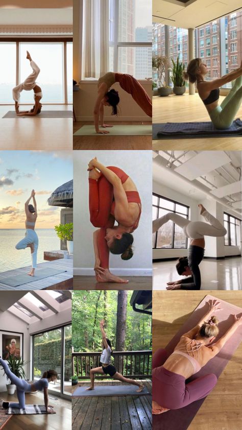 #yoga #motivation #motivational Fitness Aesthetic Women Yoga, Teaching Yoga Aesthetic, Dark Yoga Aesthetic, Yoga Poses Aesthetic, Yoga Outfit Aesthetic, Yoga Teacher Aesthetic, Yoga Aesthetic Inspiration, Meditation Photo, Yoga Inspiration Photos