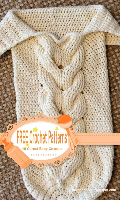 Free Crochet Sleep Sack Patterns, Crochet Swaddle Sack Pattern Free, Crochet Baby Sleep Sack Free Pattern, Crochet Baby Swaddle Pattern Free, Crochet Sleep Sack Baby, Baby Cocoon Crochet Pattern Free, Crochet Baby Cocoon Pattern Free, Crochet Swaddle Sack, Crochet Baby Sleep Sack