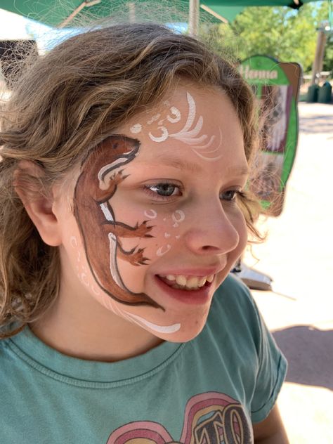 Otter Face Paint, Sea Otter, Facepaint, Worlds Of Fun, Otters, Face Painting, Face Paint, Paint