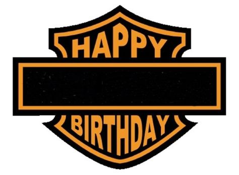 Happy Birthday Harley Davidson, Bolo Motocross, Birthday Images For Men, Birthday Card For Men, Harley Davidson Cake, Harley Davidson Birthday, Biker Birthday, Motorcycle Cake, Motorcycle Party