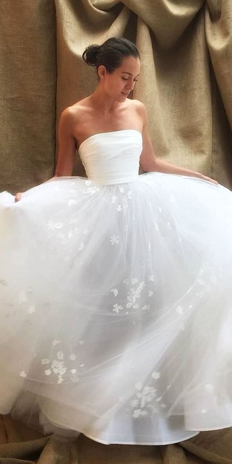 Strapless Wedding Dress Ballgown, Brides Wedding Dresses, Peter Langner, Wedding Dresses A, Wedding Dresses A Line, Petite Wedding Dress, Simple Wedding Dresses, Western Wedding Dresses, Wedding Dress Guide