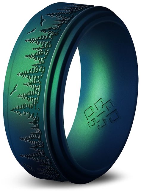 PRICES MAY VARY. 【 STAND OUT WITH HANDCRAFTED RINGS 】Not your typical mass-produced rubber wedding rings. Knot Theory rings are thoughtfully engraved by our passionate team in Canada. 【 PERFECT FIT PROMISE 】Get the perfect fit in the ring you love, risk-free with our perfect fit promise. Your ring comes packaged with a ring sizer and our support team contact! (Before purchase, please check the sizing guide in the product images section.) 【 NO PINCHING FOR ACTIVE LIFESTYLE 】No pinching, no callus Sterling Silver Rings For Men, Man Promise Ring, Men’s Ring, Rubber Wedding Rings, Male Rings, Mens Promise Ring, Promise Rings For Men, Scary Wolf, Beard Ideas