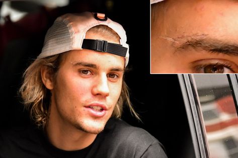 Justin Bieber has a new face tattoo Justin Bieber Tattoos, I Wont Give Up, Eyebrow Piercing, Face Tattoos, Eyebrow Tattoo, Aesthetic Tattoo, New Wife, Face Tattoo, Name Tattoos