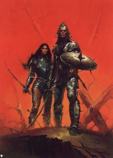 Ken Kelly, Fantasy Wizard, Scifi Fantasy Art, Sf Art, Fantasy Heroes, Boris Vallejo, Fantasy Stuff, Fantasy Worlds, Frank Frazetta