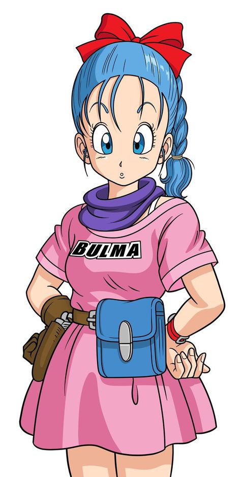 Dragon Ball Z Characters, Bulma Cosplay, Dragon Ball Tattoo, Japon Illustration, Dragon Balls, Dragon Ball Super Manga, Dragon Ball Wallpapers, Dragon Ball Artwork, Dragon Ball Gt