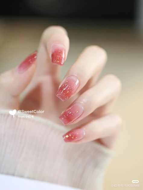 Asian Nails, Summer Nail Art, Blush Nails, Pretty Gel Nails, Soft Nails, Jelly Nails, Nails 2023, Ideas Nails, Kawaii Nails