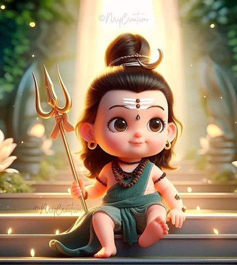 Shivji Animated Images, Lord Shiva Cute Pics, Shiv Cute Pics, Mahadev Cartoon Images, Ramlala Photo Ayodhya, Baby Shiva Images, Cute Shiva, Little Shiva, Baby Shiva