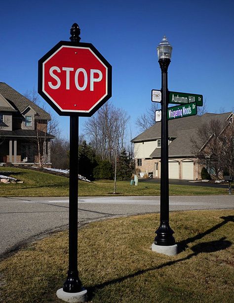 About Signature Streetscapes | Custom Signage, Lighting for Communities Traffic Lamp, Signage Lighting, Custom Street Signs, Architectural Signage, Wayfinding Signs, House Address Sign, Address Plaques, Personalized Metal Signs, Entrance Sign