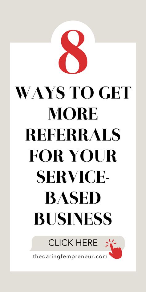 Small Business Graphics, Friend Referral, Referral Marketing, Business Graphics, Marketing Plan Template, Business Leadership, Service Based Business, Referral Program, Ideal Client