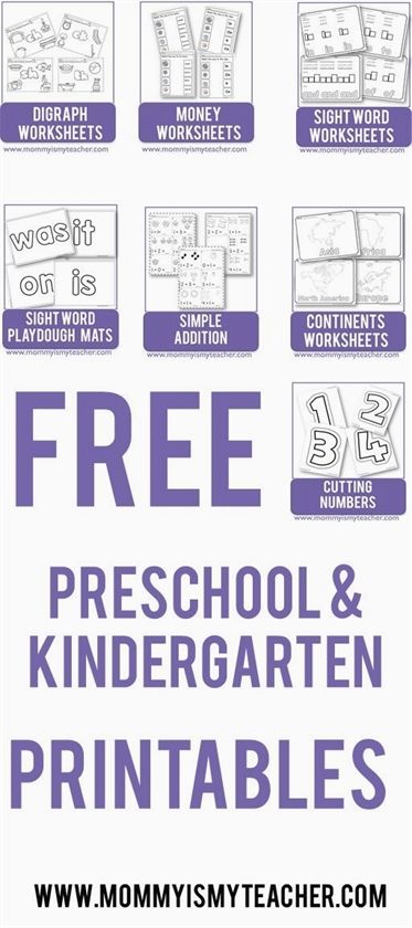 Kindergarten Prep, Kindergarten Printables, Sight Word Worksheets, Numbers Preschool, Unit Studies, Homeschool Kindergarten, Free Preschool, Preschool Curriculum, Preschool Theme