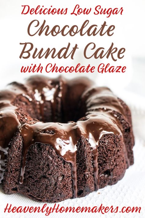 You are going to love this Delicious Low Sugar Chocolate Bundt Cake with Chocolate Glaze, and the recipe comes just in time for Valentine's Day! Mini Chocolate Bundt Cakes, Chocolate Bundt Cakes, Mini Bundt Cakes Recipes, Chocolate Bundt, Mini Bundt, Mini Bundt Cakes, Small Cakes, Chocolate Bundt Cake, Decadent Chocolate Cake