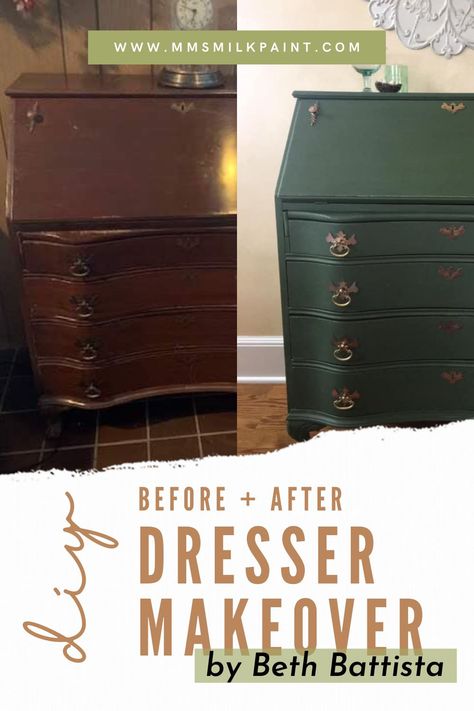 Refinished Secretary Desk Ideas, Refinishing Secretary Desk, Repurposed Secretary Desk, Upcycled Secretary Desk, Refinished Secretary Desk, Repainted Secretary Desk, Writing Desk Makeover, Secretary Desk Makeover Ideas, Redone Secretary Desk