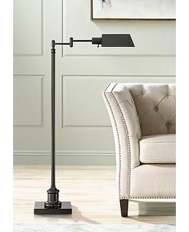 Bronze Living Room, Pharmacy Floor Lamp, Hm Home, Reading Lamp Floor, Task Floor Lamp, Arm Floor Lamp, Contemporary Floor Lamps, Cool Floor Lamps, Floor Standing Lamps